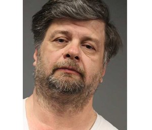 A witness said Ralph Poore showed up at his ex-girlfriend's house in uniform after she said she wanted to end contact.