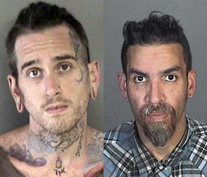 Derick Almena and Max Harris pleaded not guilty to the 36 felony counts; the jury trial is set for July 16.