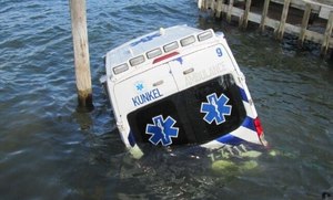 Vanessa Armstead admitted that she stole the Kunkel ambulance almost a year after she drove it into Irondequoit Bay. 