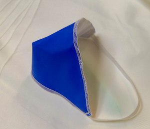 Production of the sneeze/cough masks began Friday night. (Photo/Virginia Department of Corrections)