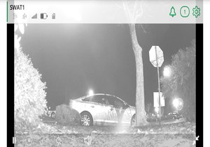 Decoy car and the utilization of a hidden camera, containing both a commonly stolen item employing a GPS device, coupled with a WiFi hotspot labeled “Jason’s MacBook” used to attract criminals targeting Apple computer devices.