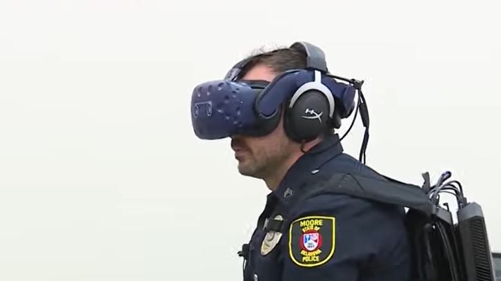 Police departments are using new tech to practice communications, de-escalation