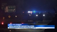 Honolulu officer struck and critically injured at tunnel crash
