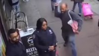 Video: NYPD officer struck in the head in brazen daytime attack