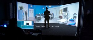 Simulation training like that offered by VirTra includes variable outcomes, guided by instructors based on the choices trainees make in the moment, to help officers practice decision-making and de-escalation strategies in real time.