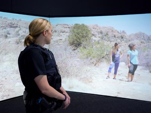VirTra can help agencies enhance training, save time and money, provide court-defensible training, promote transparency and avoid the risks often associated with scenario-based approaches.