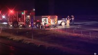 Driver killed after crashing into Ohio fire engine, FF hospitalized