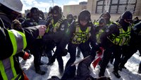Ottawa police arrest, charge 2 Canada protest organizers