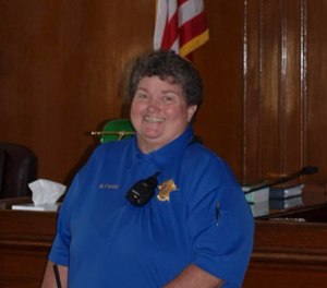 Sgt. Barbara Fenley died responding to a welfare check when her vehicle went off the road during a wildfire in Eastland County, Texas, on March 17, 2022.