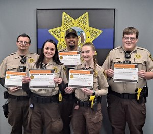 Warren County Jail staff members were recognized for their life-saving actions.