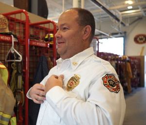 Andy Wegner, assistant fire chief in Mukwonago, Wisconsin, was among those who made the journey.