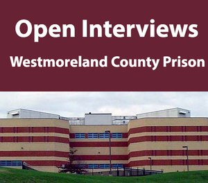 Westmoreland County Prison is conducting opening interviews for CO positions, as well as offering referral and recruitment bonuses.