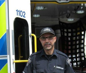 Paramedic Mahmoud Ghannam (Image Essex-Windsor EMS)