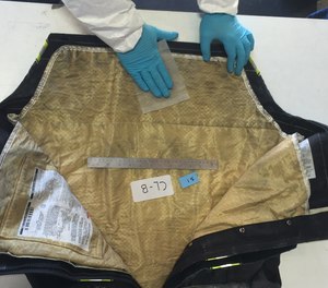 While this testing is sometimes performed, it does not penetrate into the clothing to capture all contaminants.