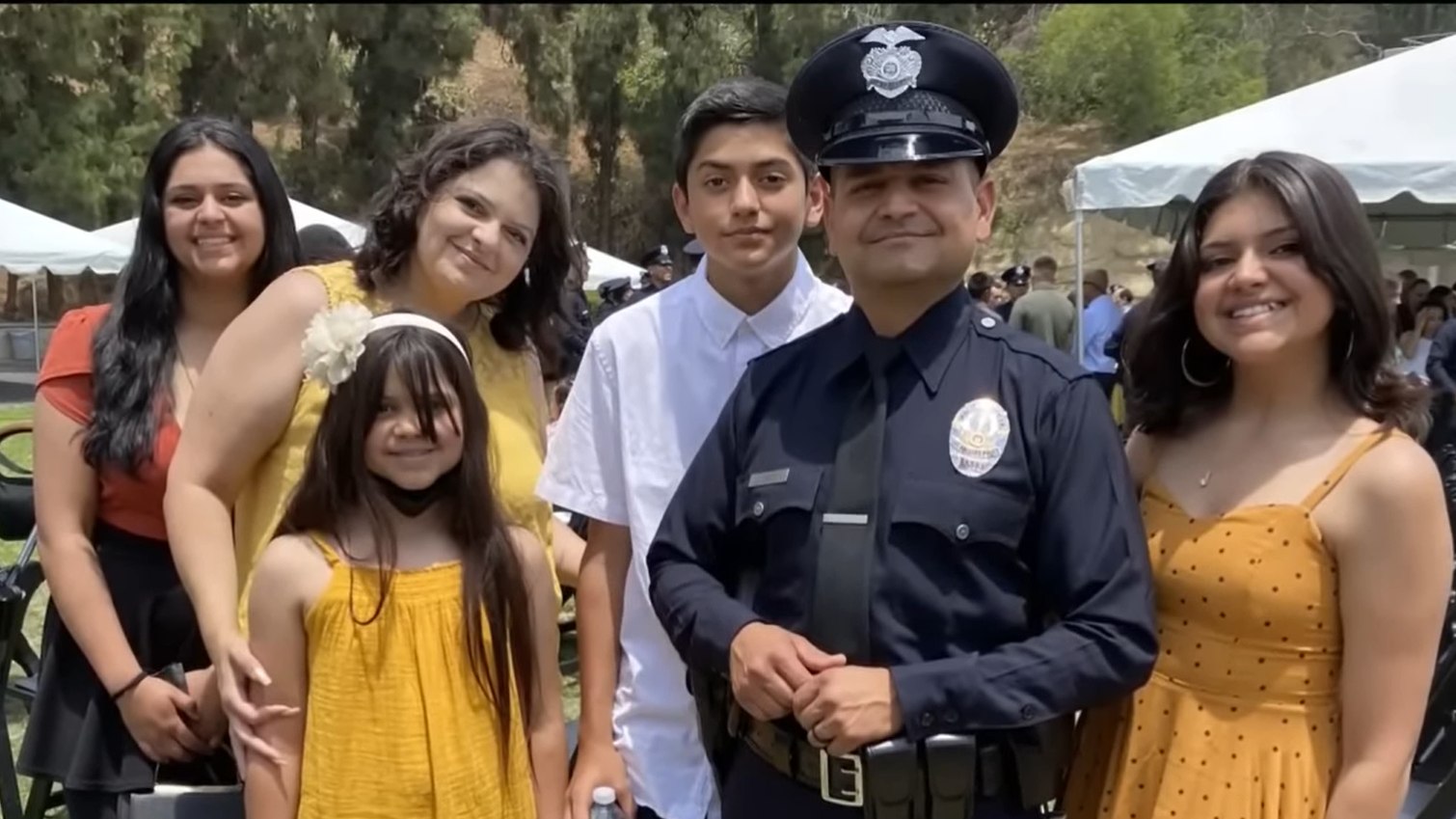 LAPD rookie, 45, graduates from police academy after gaining U.S ...
