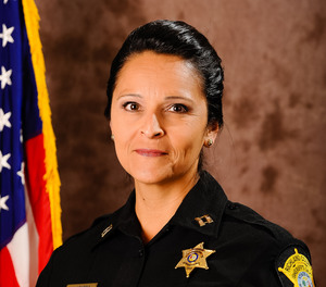 Deputy Chief Maria Yturria, pictured here as a captain, became the highest-ranking Hispanic officer in the near-1,000-employee department when she was promoted from major to chief this month.