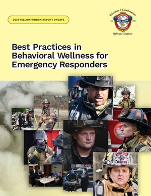 VCOS has released an update to its Yellow Ribbon Report, “Best Practices in Behavioral Wellness for Emergency Responders.”