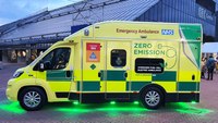 First hydrogen-fueled ambulance unveiled at COP26