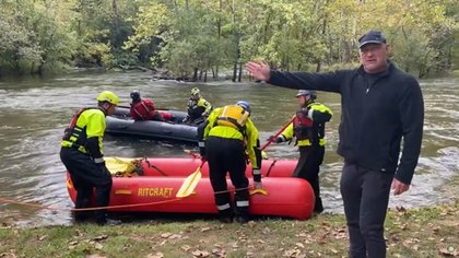 Video: Rapid water rescue options – putting training into practice