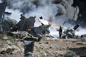Conventional materials explode and spread radioactive substance, contaminating people and infrastructure with radiation.
