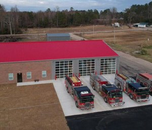 Autryville’s new fire station has a larger bay size allowing for more room if there’s a need to add more trucks.