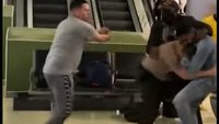 Video: Brawl breaks out between cops, passengers inside Miami airport