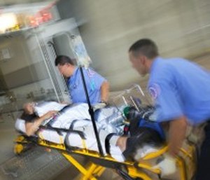 The injury risk to EMS personnel is high.