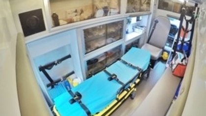 Training day: Disaster response, transporting patients from the scene