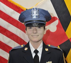 Baltimore County Police Officer Amy Caprio was struck and killed by a car last October. Two of the teenagers involved in the murder were sentenced Monday. (Photo/Baltimore County Police Department)