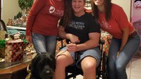 Former paramedic who suffered brain injury wins service dog giveaway