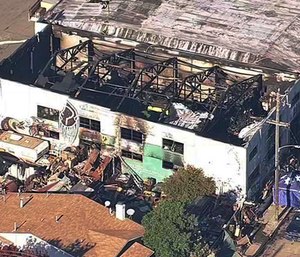 Fire investigators were not able to determine a cause of the inferno, but Assistant Fire Marshal Maria Sabatini said it was likely an electrical failure.