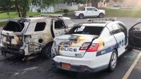 'Act of anarchy': N.C. cruisers set on fire, destroyed