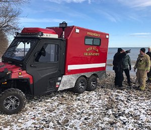 The smaller build of the ambulance will also allow responders to cut through crowded areas more easily.