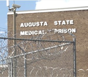 Augusta State Medical Prison has the most cases among all the prisons in the state with 195.