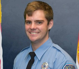 Austin Duran was trying to move a heavy trailer of sand at a fire station on June 30 when it fell, crushing him.