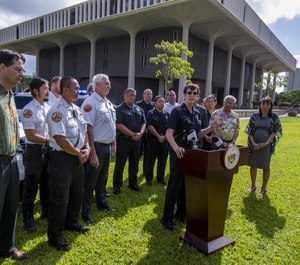 Honolulu Police Chief Susan Ballard publicly asked lawmakers to support bills restricting ammunition sales and banning rifle magazines holding more than 10 bullets. (Photo/TNS)