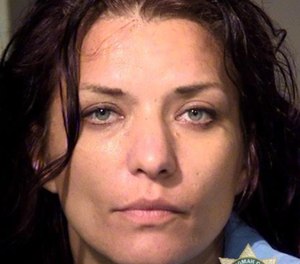 Angela Dunson was charged with assaulting a public safety officer on Friday evening. (Photo/Multnomah County Sheriff's Office)