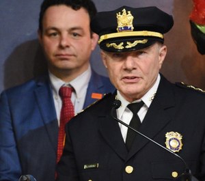 Ibrahim Baycora shifted work assignments for about 15 percent of the police force amid an investigation into a 'hit list' circulated around police headquarters. (Photo/TNS)