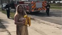 Mich. FFs deliver birthday wishes to homes amid COVID-19 lockdown