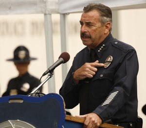 Former LAPD chief Charlie Beck may take over the vacancy left by current Chicago police superintendent Eddie Johnson when he retires at the end of the year. (Photo/TNS)