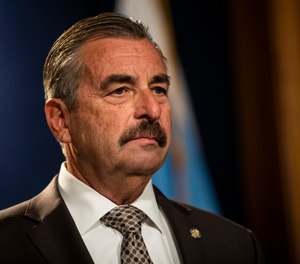 Former LAPD chief Charlie Beck will step in as interim police superintendent when Eddie Johnson retires at the end of the year.