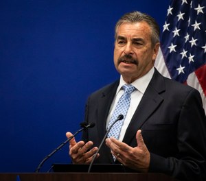 Chicago Police interim Superintendent Charlie Beck said he is ending a promotion system that doesn't rely on exam scores. (Photo/AP)