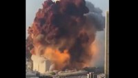 Video: Massive explosion in Beirut; at least 10 firefighters missing