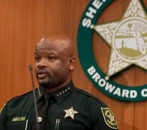 Deputy Jeff Bill filed a lawsuit against Broward Sheriff Gregory Tony, saying he was wrongfully suspended because of critical comments regarding the department's response to COVID-19. (Photo/TNS)