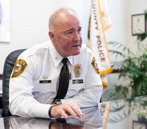 Chief Jon Belmar will retire in April after a five-year tenure in office. (Photo/AP)