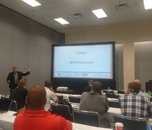 Chief Richard B. Gasaway stressed the importance of mental engagement in his session on flawed situational awareness at FRI.