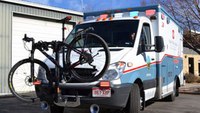 Colo. ambulances get racks for patients' bikes