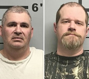Charles Eugene Ferris, 50 (left), Christopher Hicks, 36 (right)