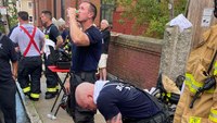 Boston firefighters experience heat-related illnesses at 5-alarm fire