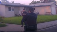 BWC video: Man throws brick at Calif. officers moments before fatal shooting